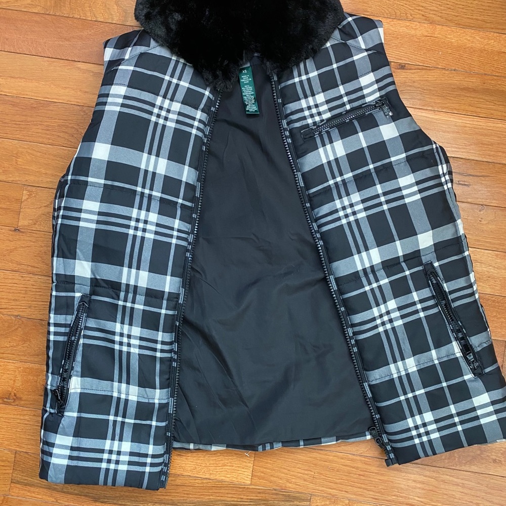 Ralph Lauren Plaid Vest